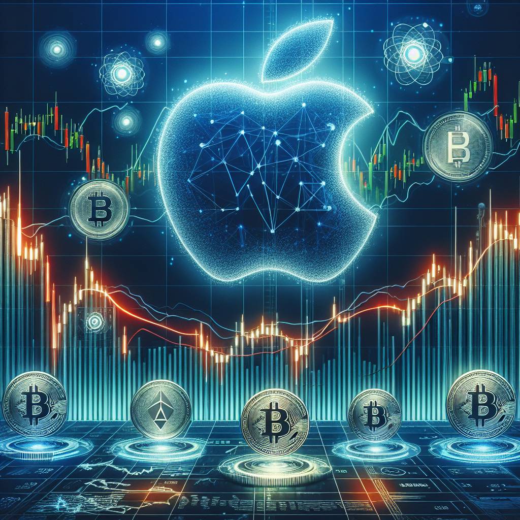 What is the impact of Apple's stock performance on the cryptocurrency market?