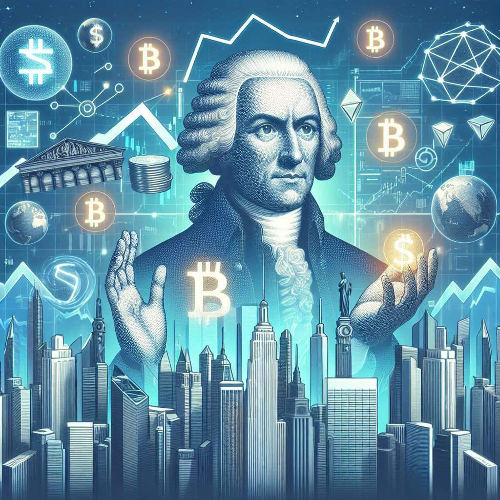 What impact did the ideas of Adam Smith have on the growth of cryptocurrencies?