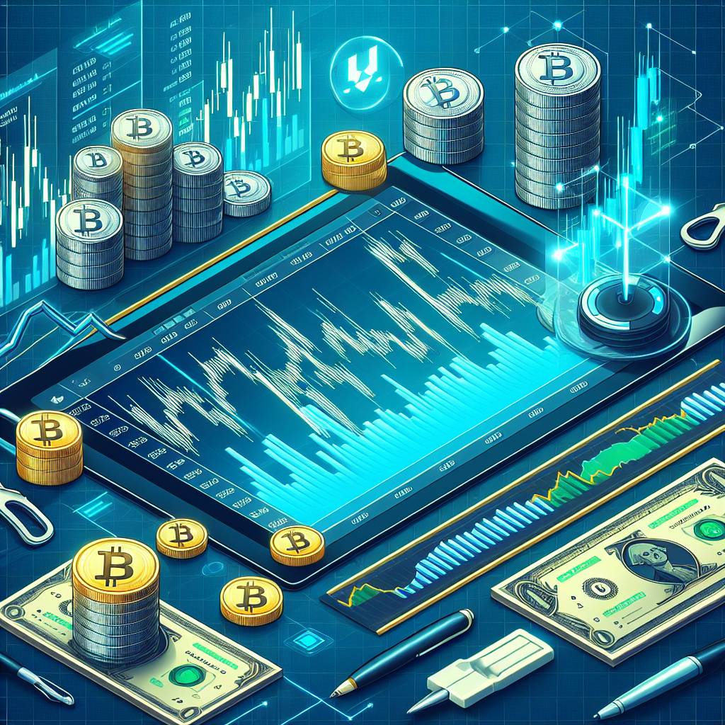 How can I interpret the RSI on a cryptocurrency stock chart?