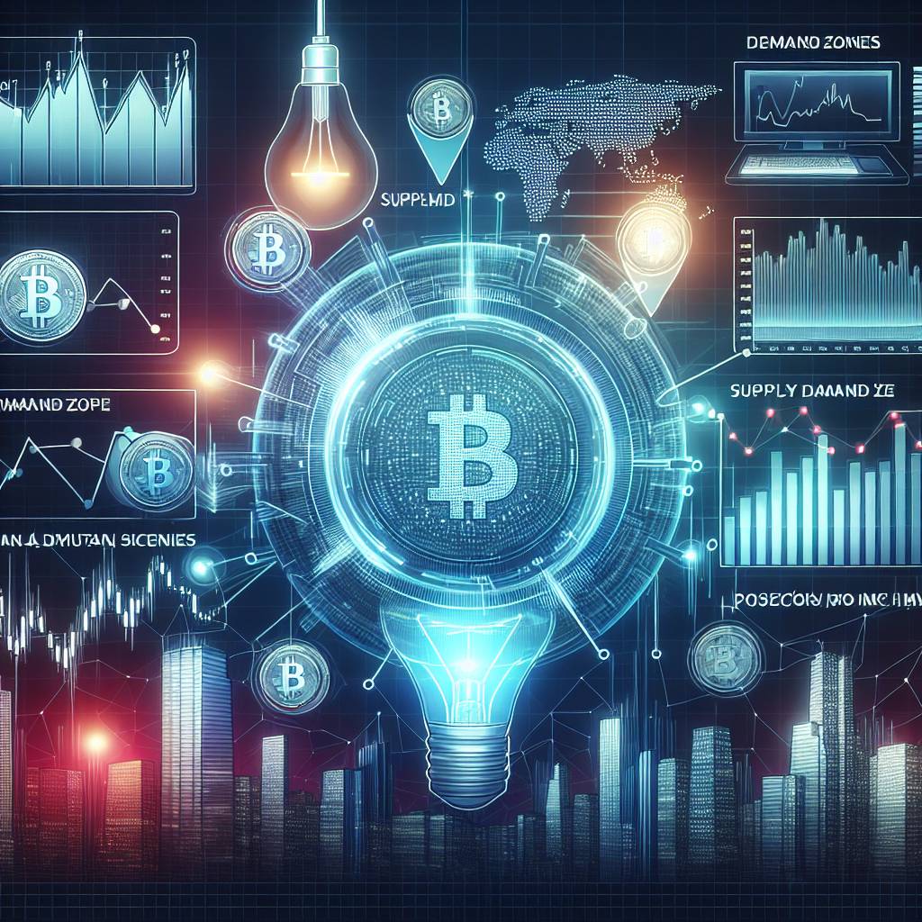 How can the supply and demand indicator be used to predict market trends in the cryptocurrency industry?