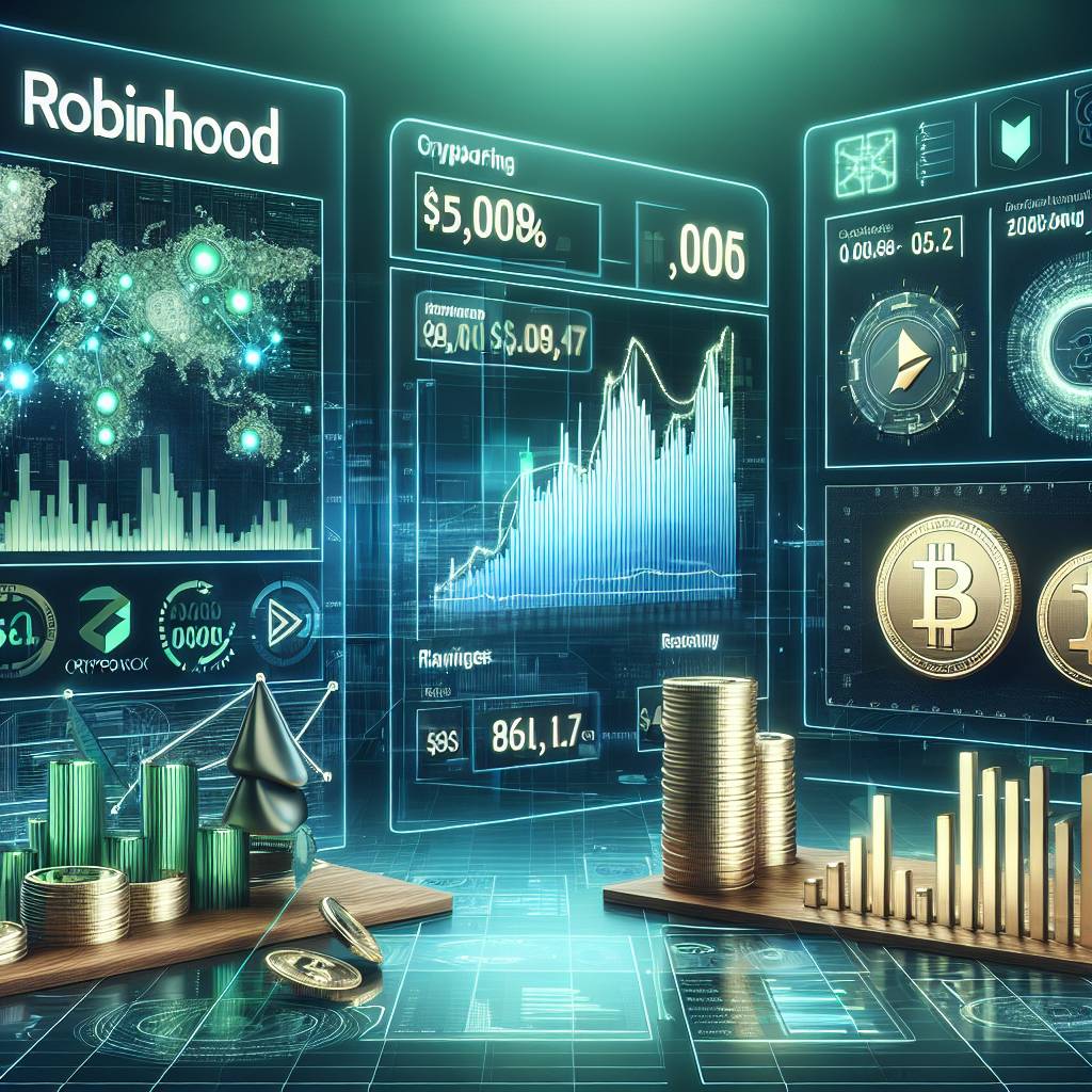 How does Robinhood's stock price prediction affect the digital currency market?