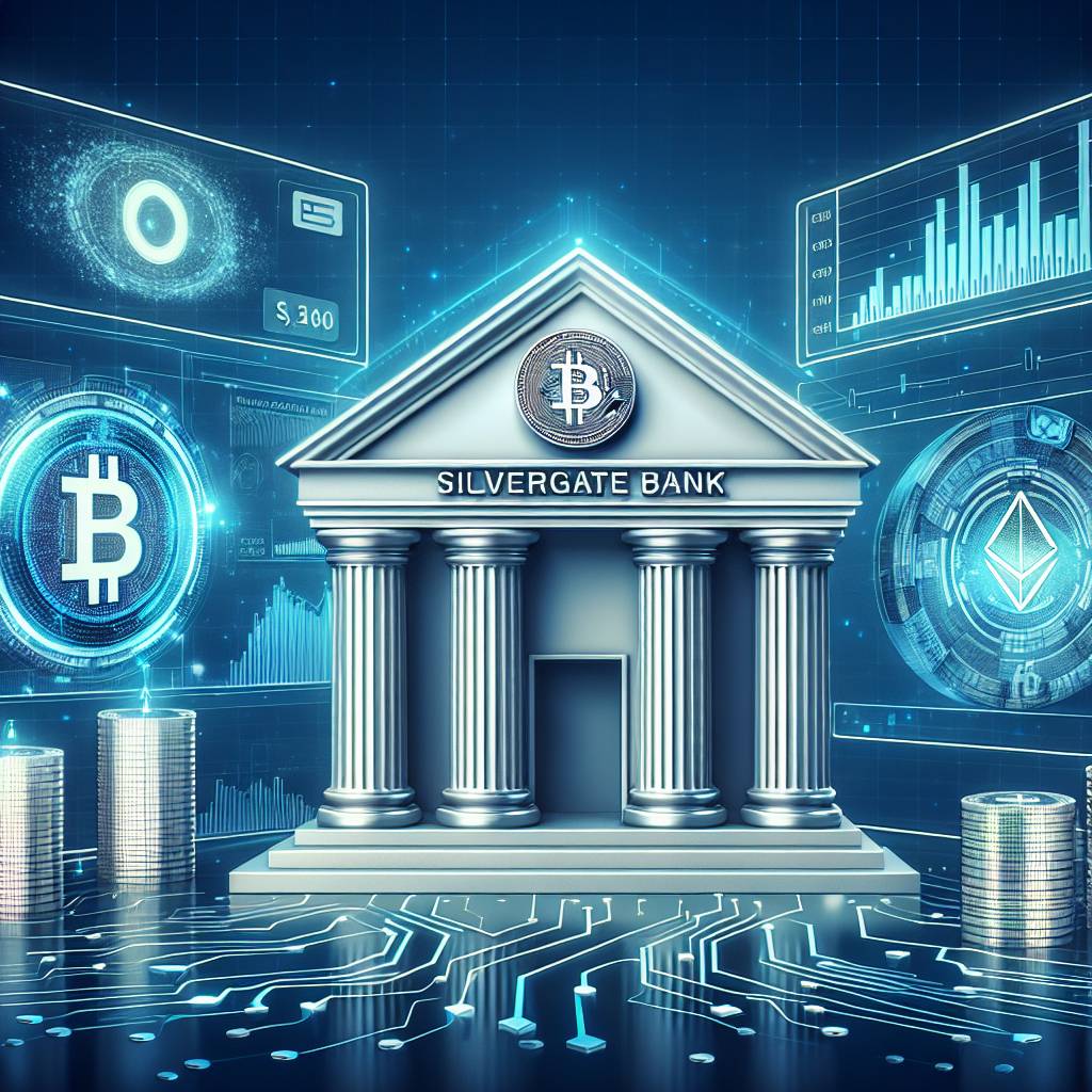 What is the role of Silvergate Capital Bank in the cryptocurrency industry?