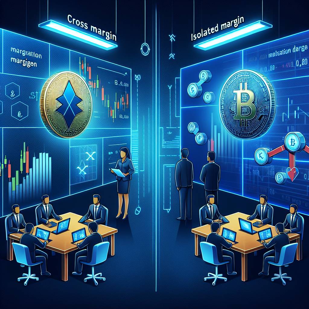 How does cross margin work in the context of cryptocurrency trading?