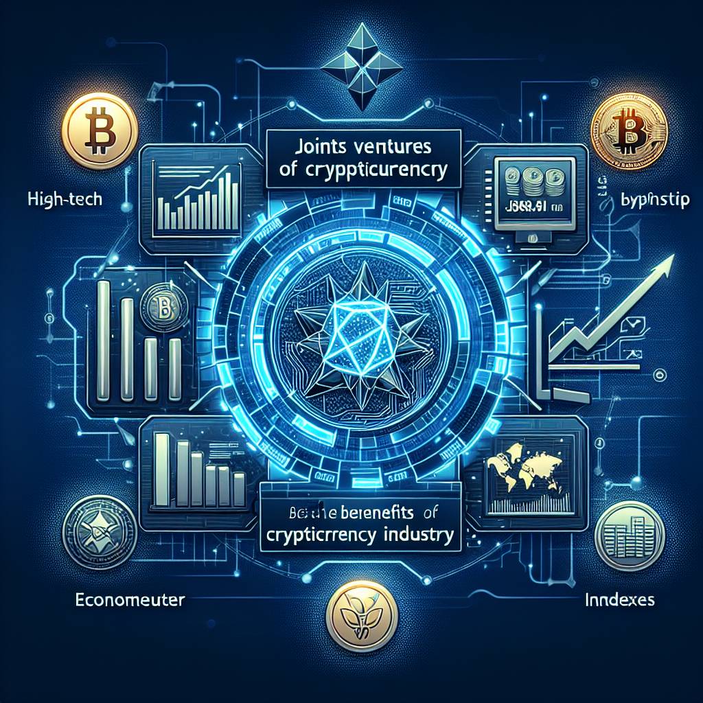 What are the benefits of a joint venture for cryptocurrency companies?