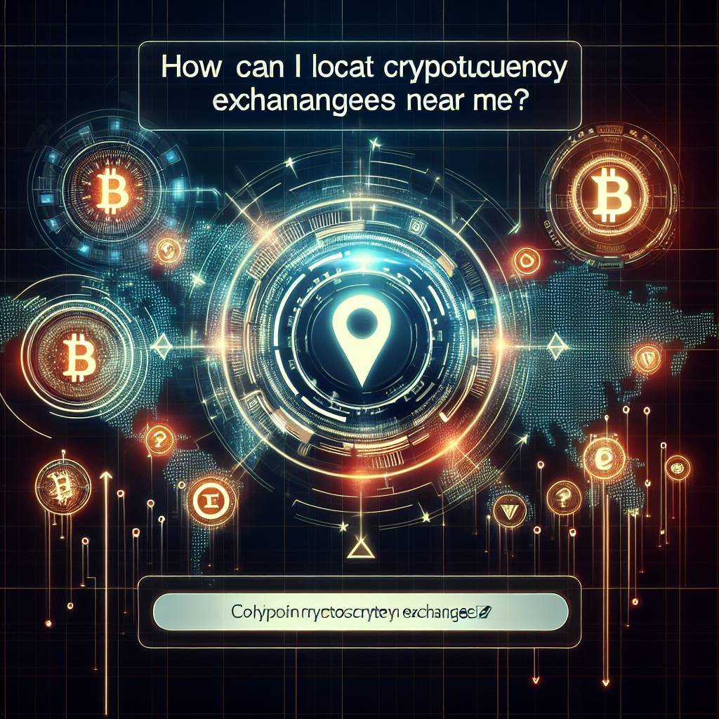 How can I locate cryptocurrency exchanges near me?