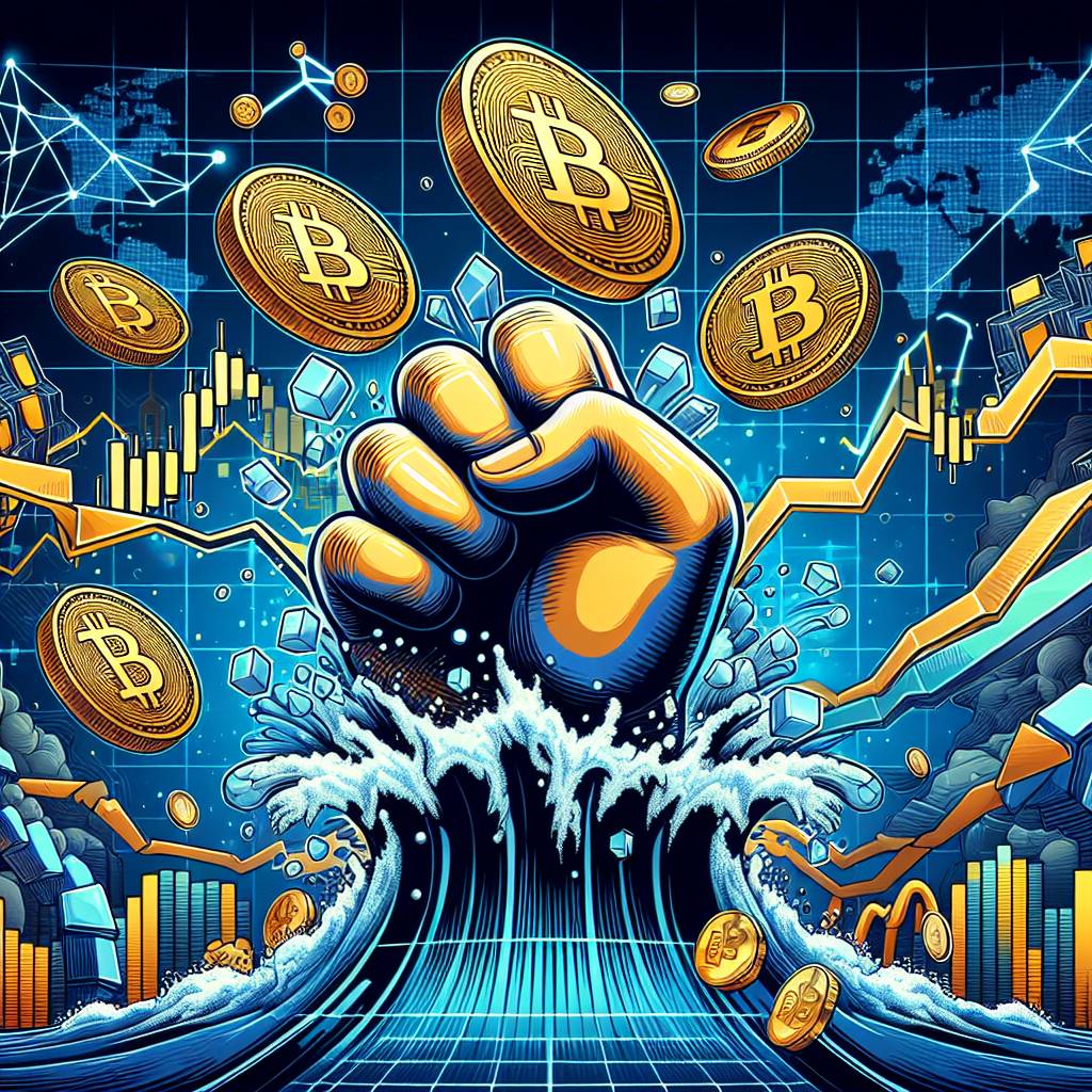 How does a stock rally affect the value of digital currencies?