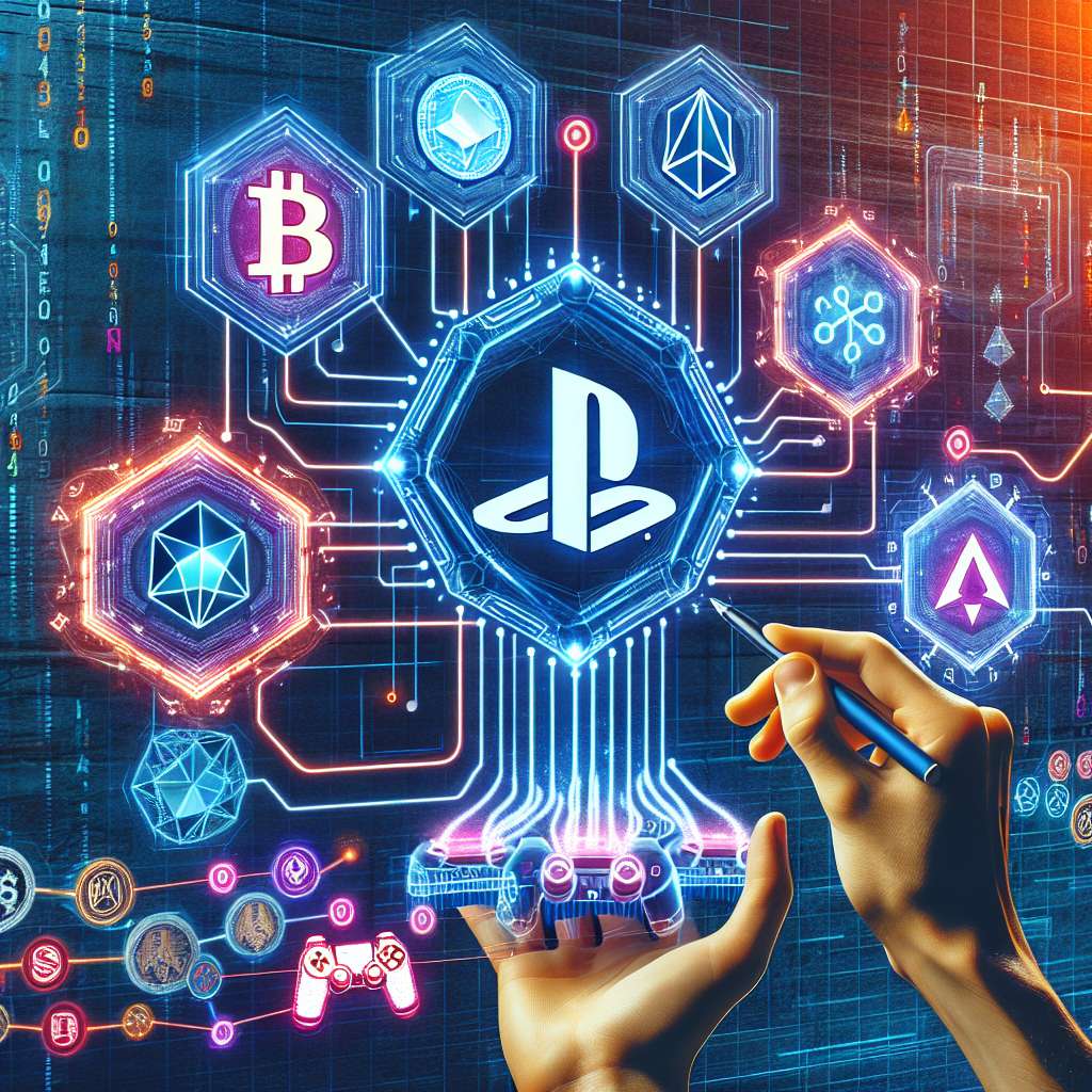 How can you integrate blockchain technology with PlayStation gaming to enhance security and transparency?