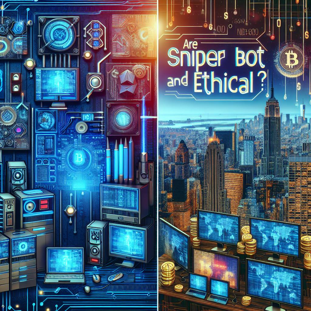 Are sniper bots legal and ethical in the cryptocurrency industry?