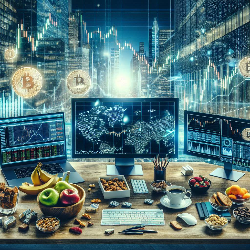 What are the best snacks to eat while trading cryptocurrencies on Robinhood?