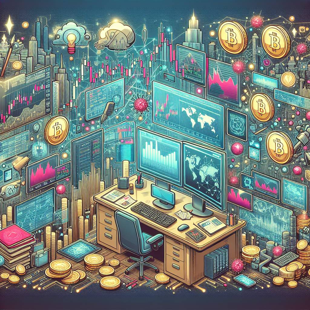 What is the significance of pink stocks icons in the world of digital currencies?