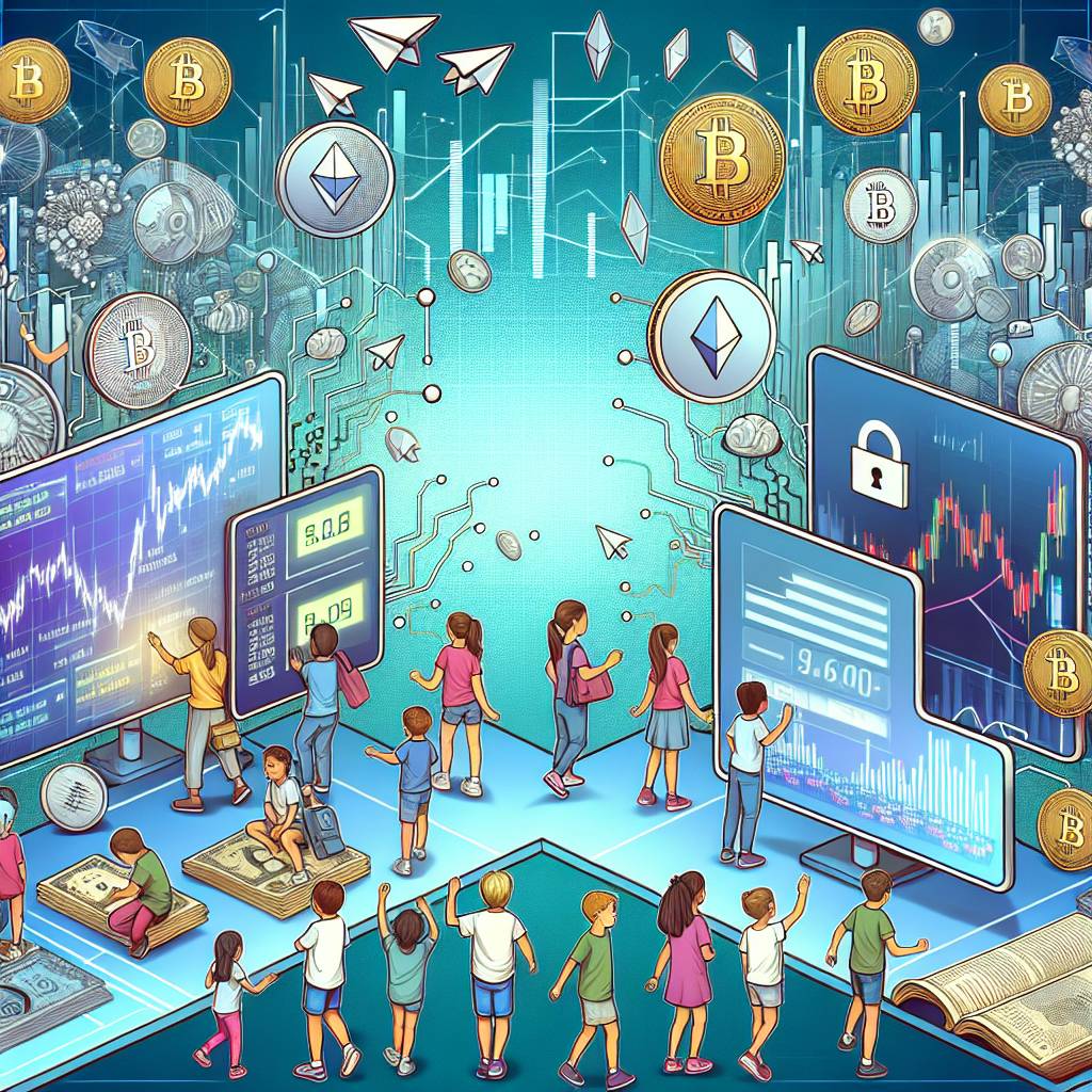 What are the potential risks and benefits of introducing children to cryptocurrency?