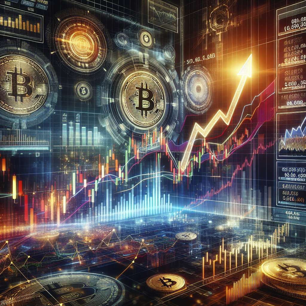 Which digital currency has seen the most significant increase in value against the South African Rand in the past month?