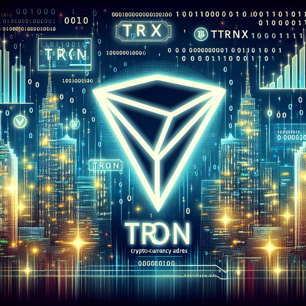 What is a trx address and how can I generate one?