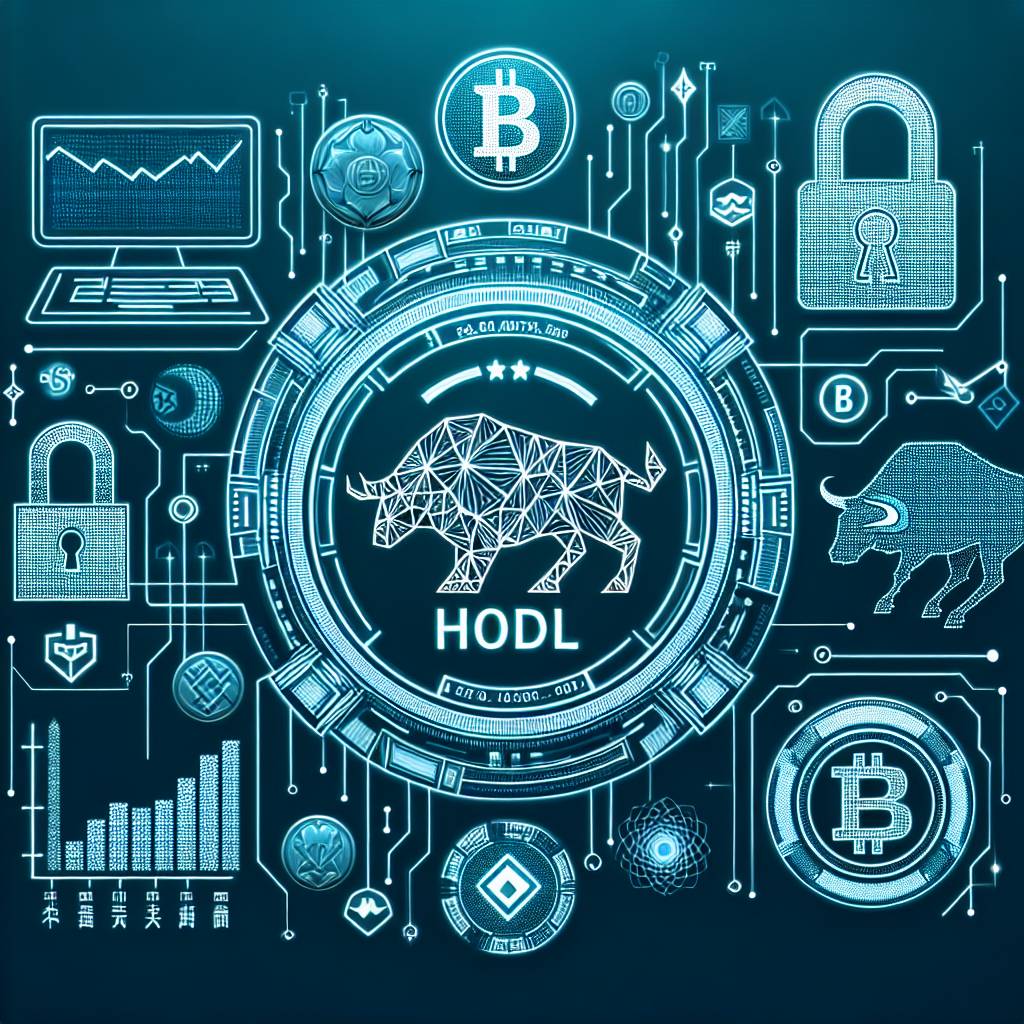 What is the meaning of 'hodl' in the context of cryptocurrencies?