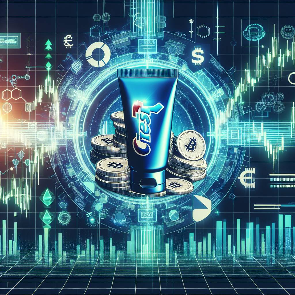 What is the current value of Crest toothpaste stock in the cryptocurrency market?
