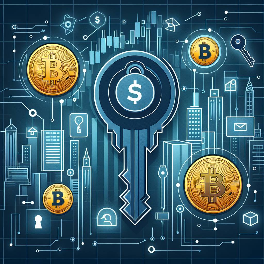 What are the secret keys used in cryptocurrency transactions?