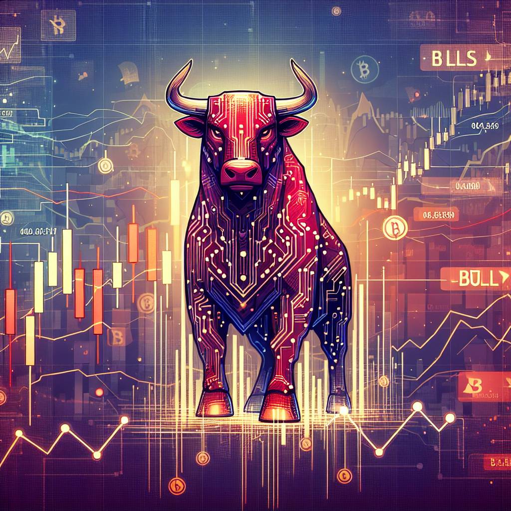 How do bull and bear flag patterns affect the price movements of cryptocurrencies?