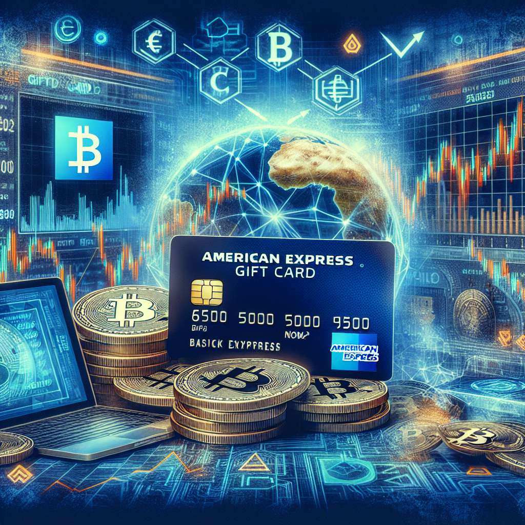 How can I convert my American Express digital gift card into cryptocurrency?