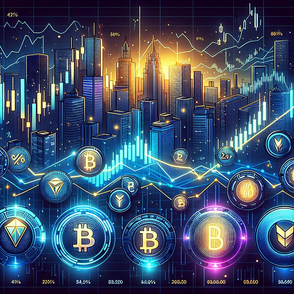 Which cryptocurrencies experienced the largest gains after hours?