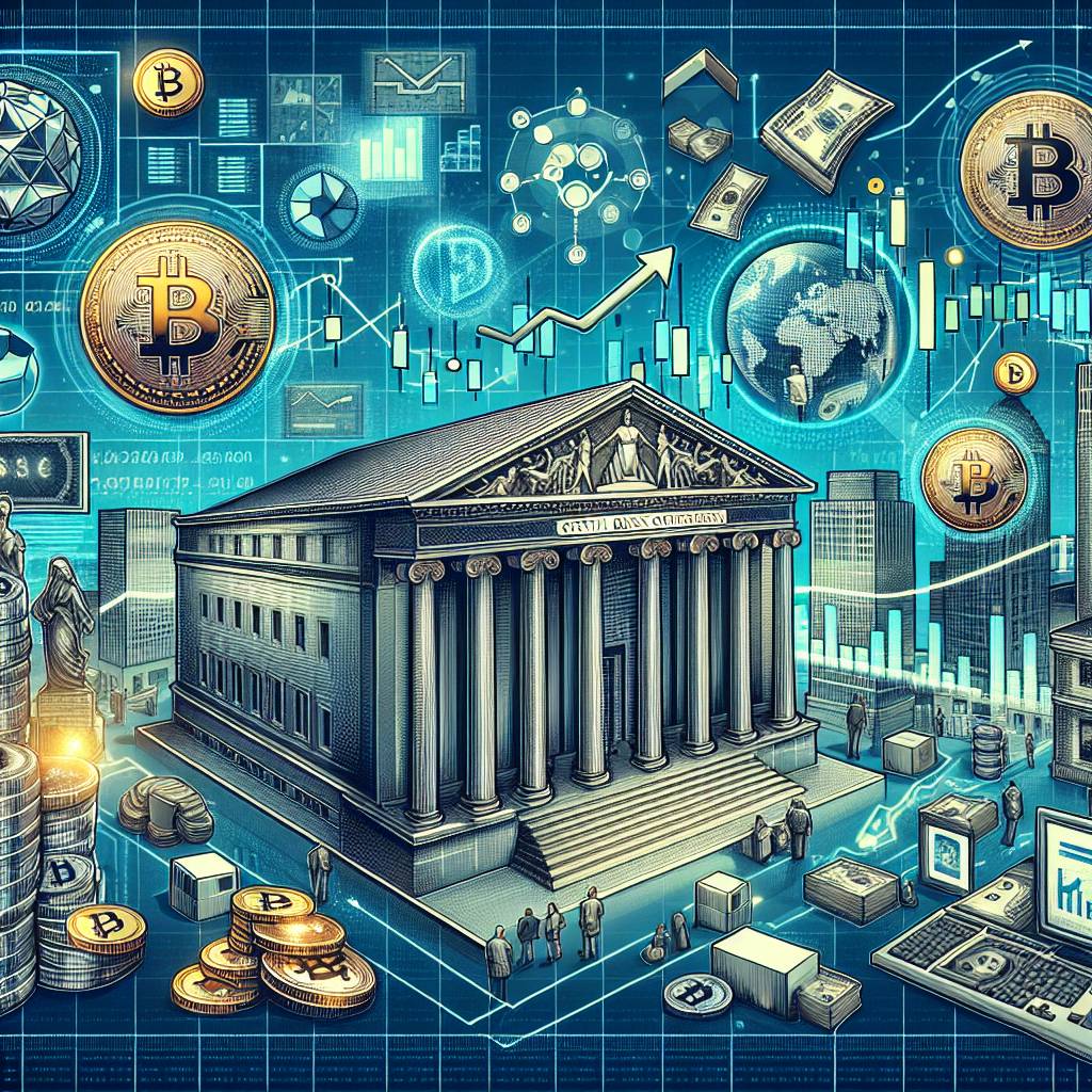 How do central banks issue fiat currencies in the context of cryptocurrencies?