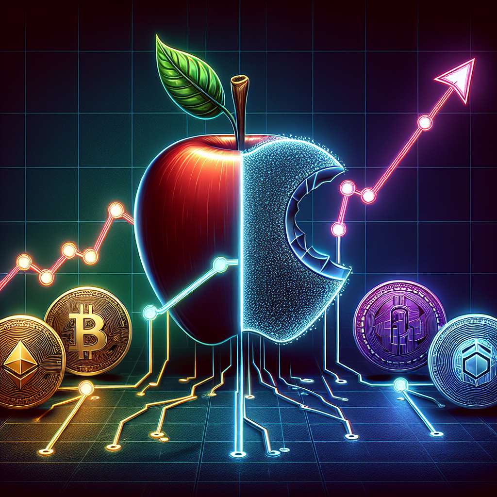 What is the correlation between Apple's quarterly earnings and the performance of cryptocurrencies?