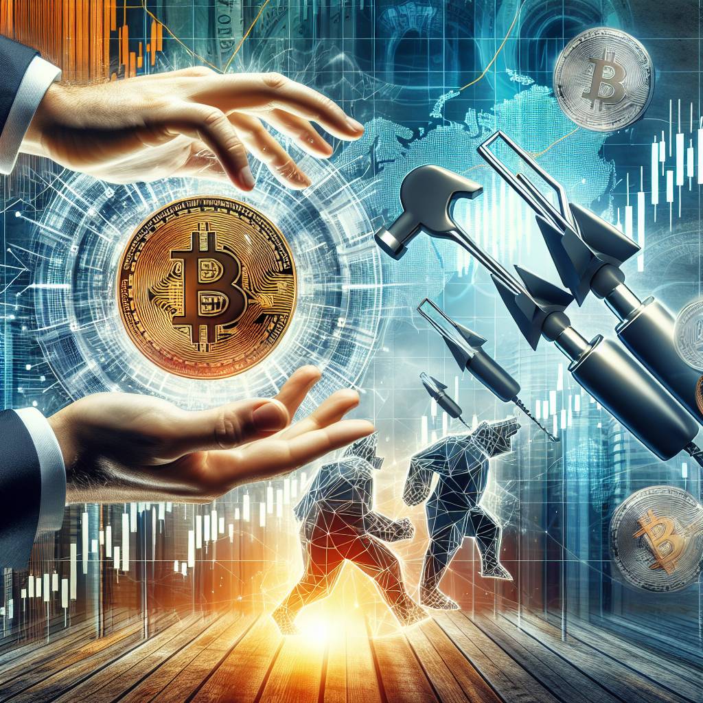 What is the impact of a stock market rally on the cryptocurrency market?