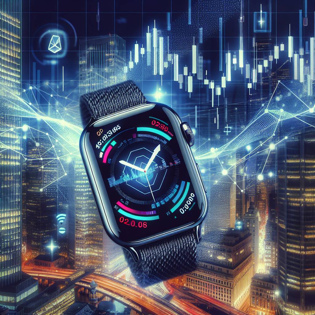 Are there any Apple Watch apps that provide real-time cryptocurrency prices?