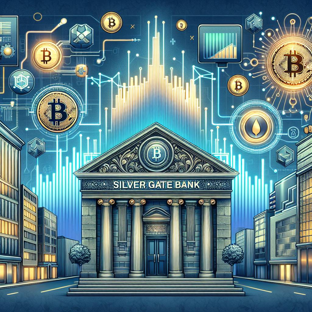 How does the volatility of cryptocurrencies affect traditional banking institutions like Silvergate Bank?