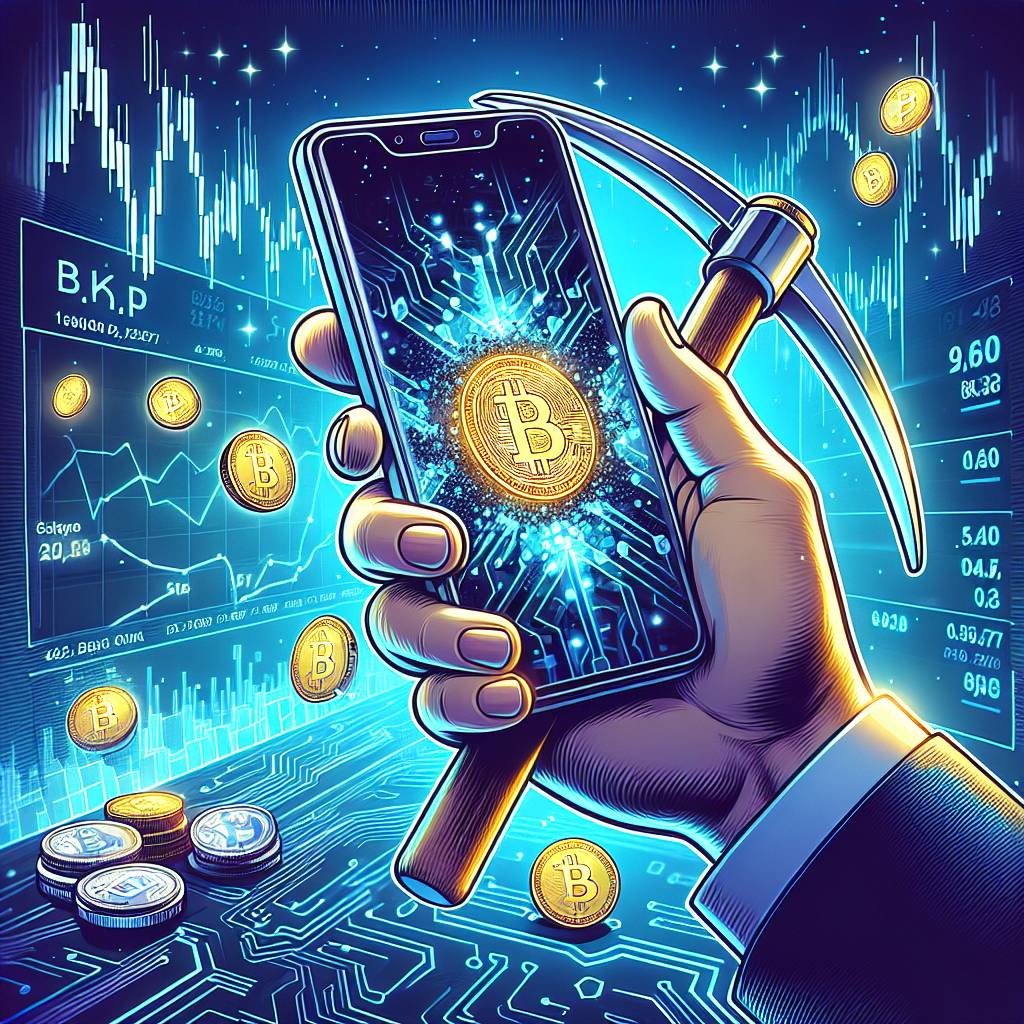 How can I mine bitcoins using my mobile phone?