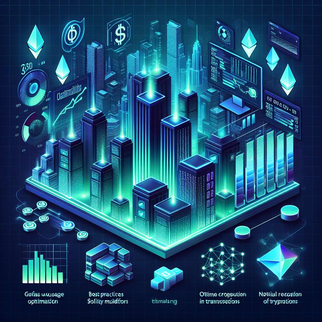 What are the best practices for using Solidity modifiers to optimize gas usage in cryptocurrency transactions?