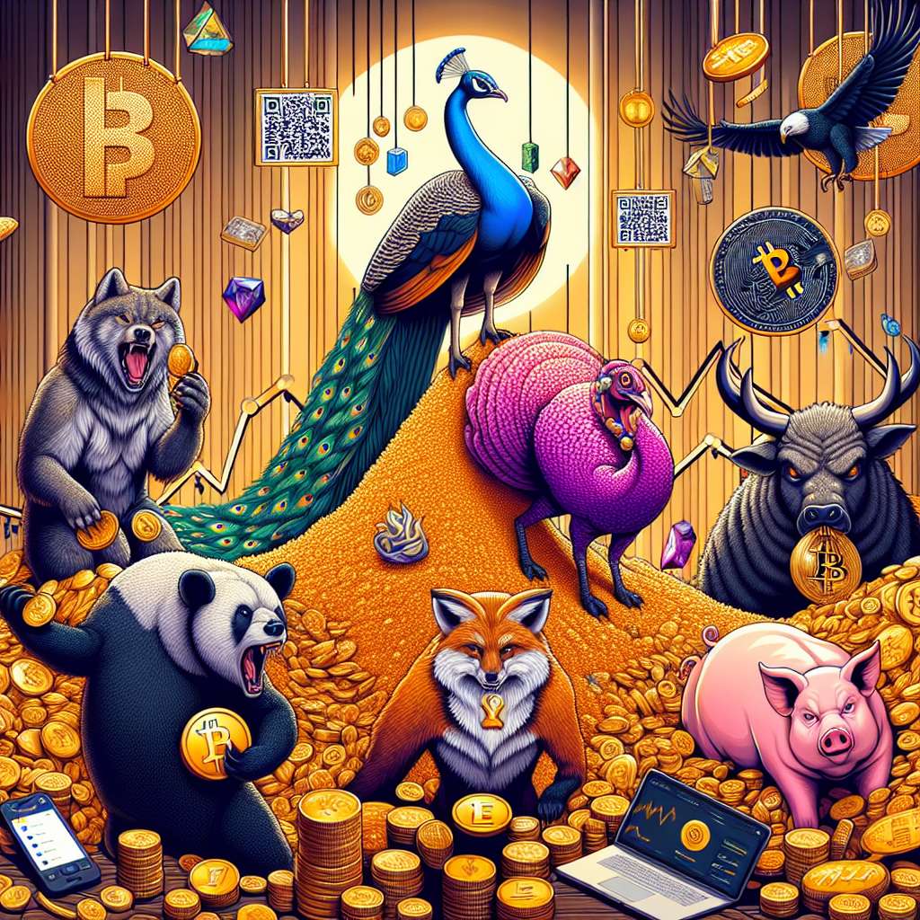 How can animals symbolize the 7 deadly sins in the context of digital currencies?