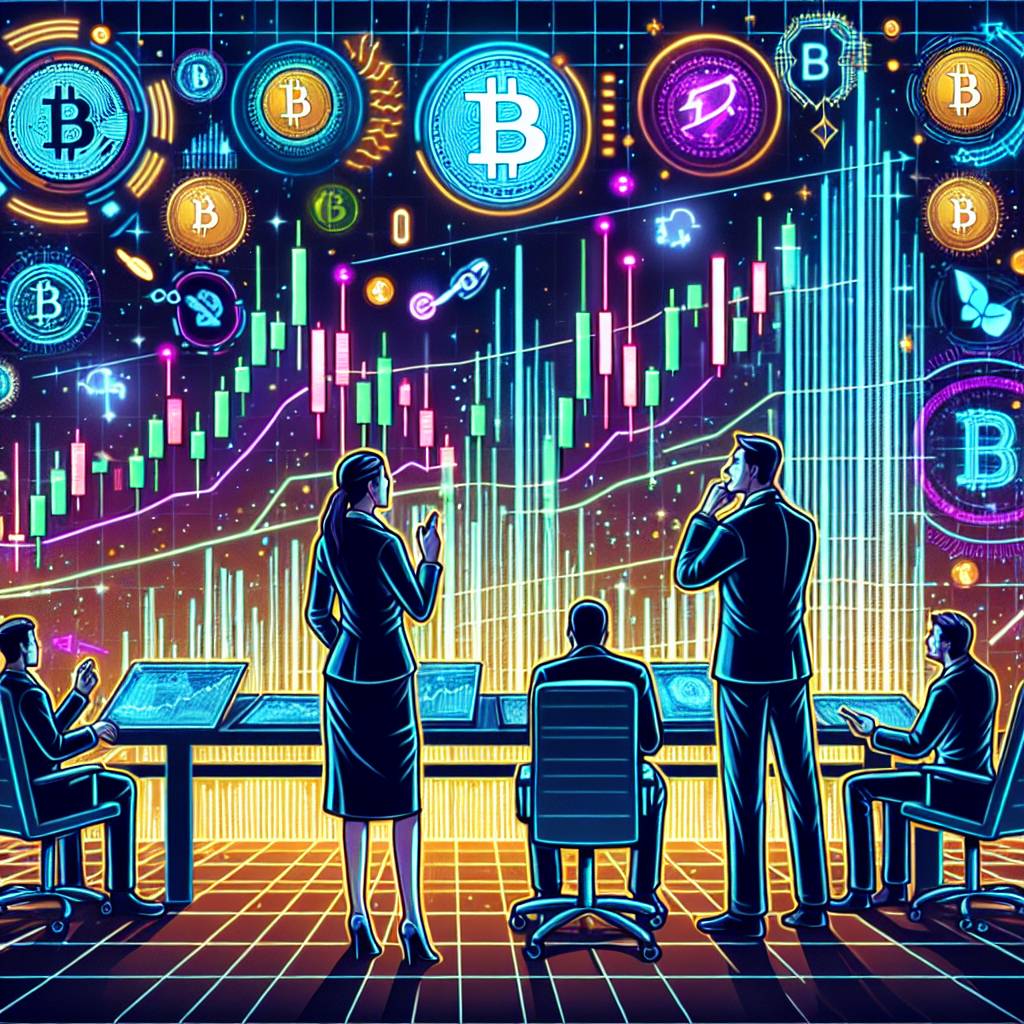 Are there any patterns or formations in candle charts that can help identify potential trading opportunities in cryptocurrencies?