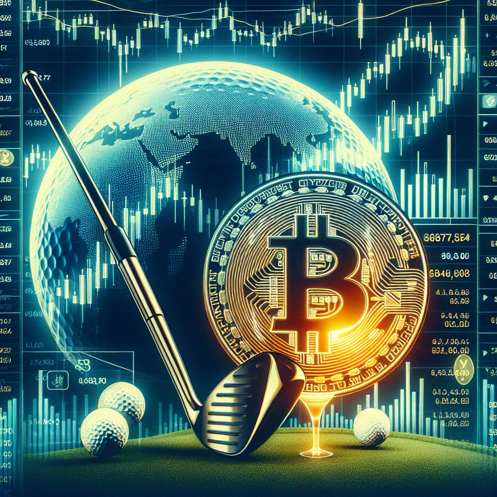 How can I use bitcoin to buy golf stock?