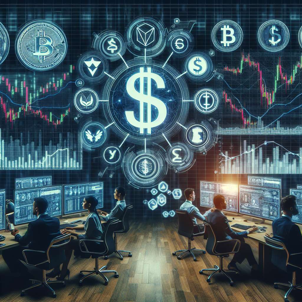 How does the dollar trading chart affect the value of digital currencies?