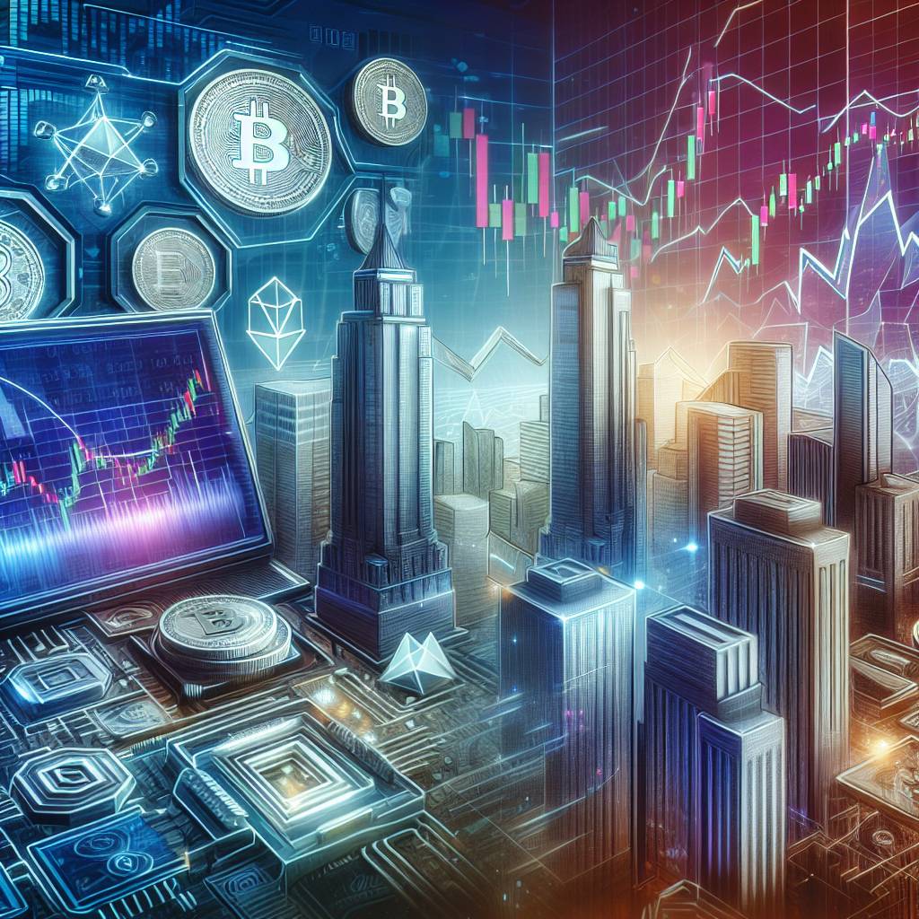 How does the volatility of digital currencies influence the low performance of Citigroup stock?