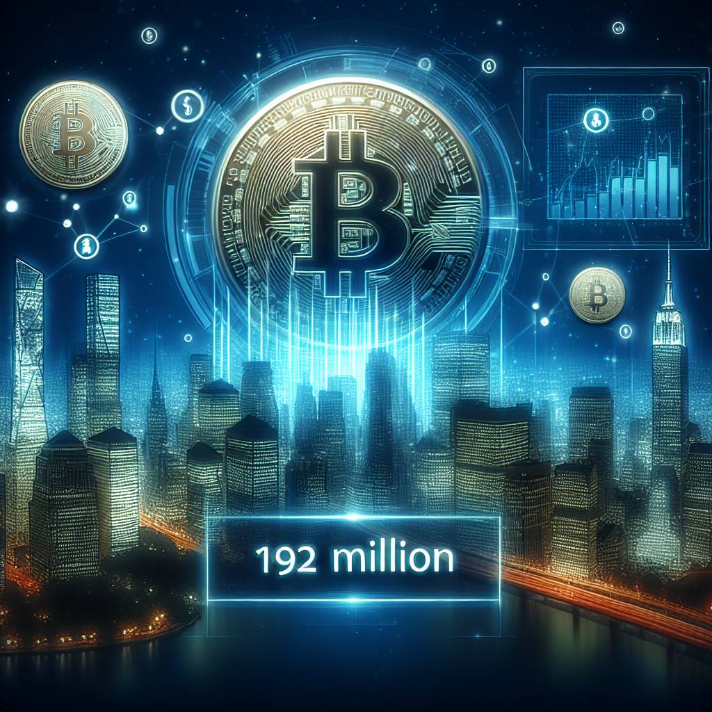 How can I convert 192 million into a specific cryptocurrency?