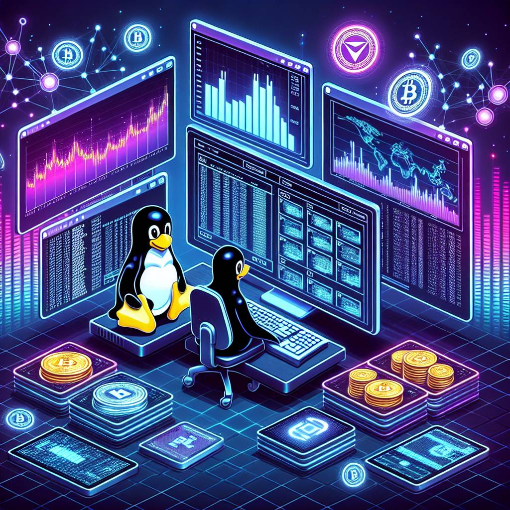 What are the most popular Linux distributions for trading cryptocurrencies on exchanges like Binance and Coinbase?