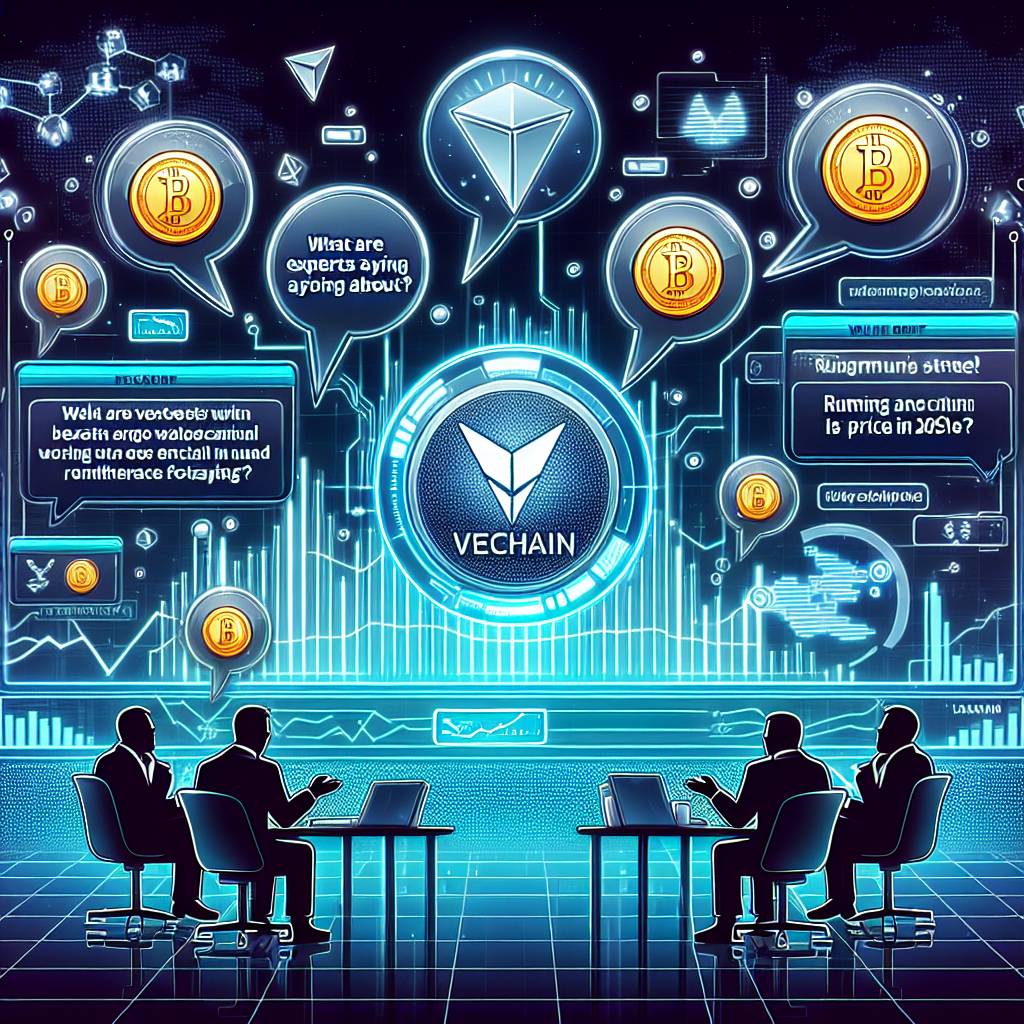What are experts saying about VeChain's price in 2025?