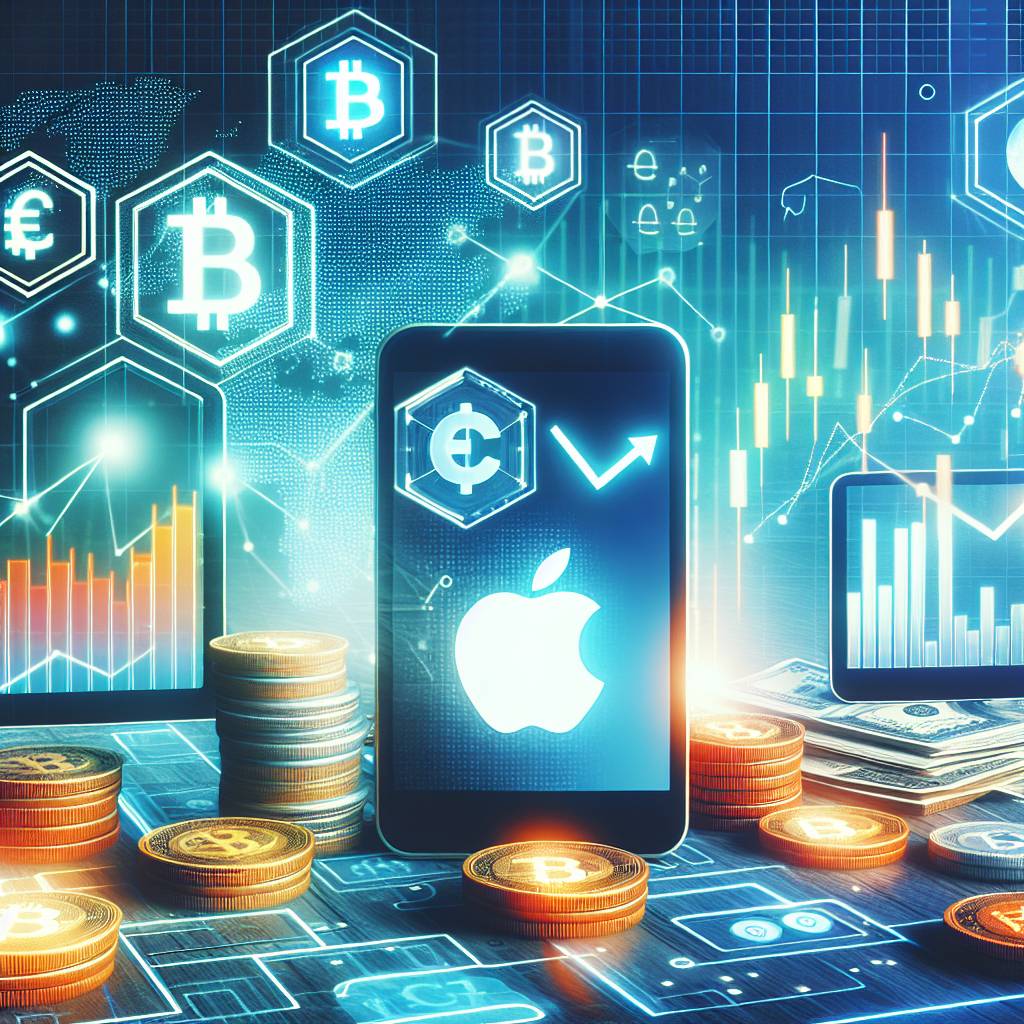 How does the performance of Apple stock this week compare to the performance of popular cryptocurrencies?