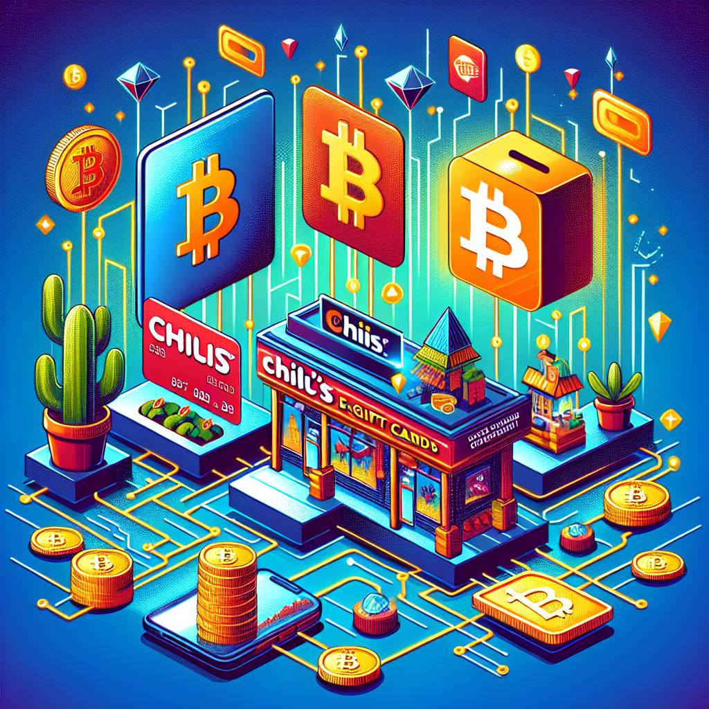 How can I use chilis e-gift cards to purchase cryptocurrencies?