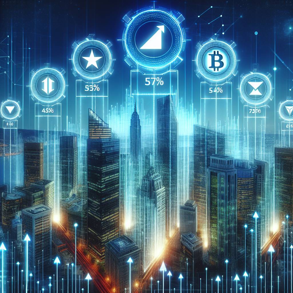 Which digital currencies have shown the highest returns when compared to the Vanguard intermediate-term treasury index fund?