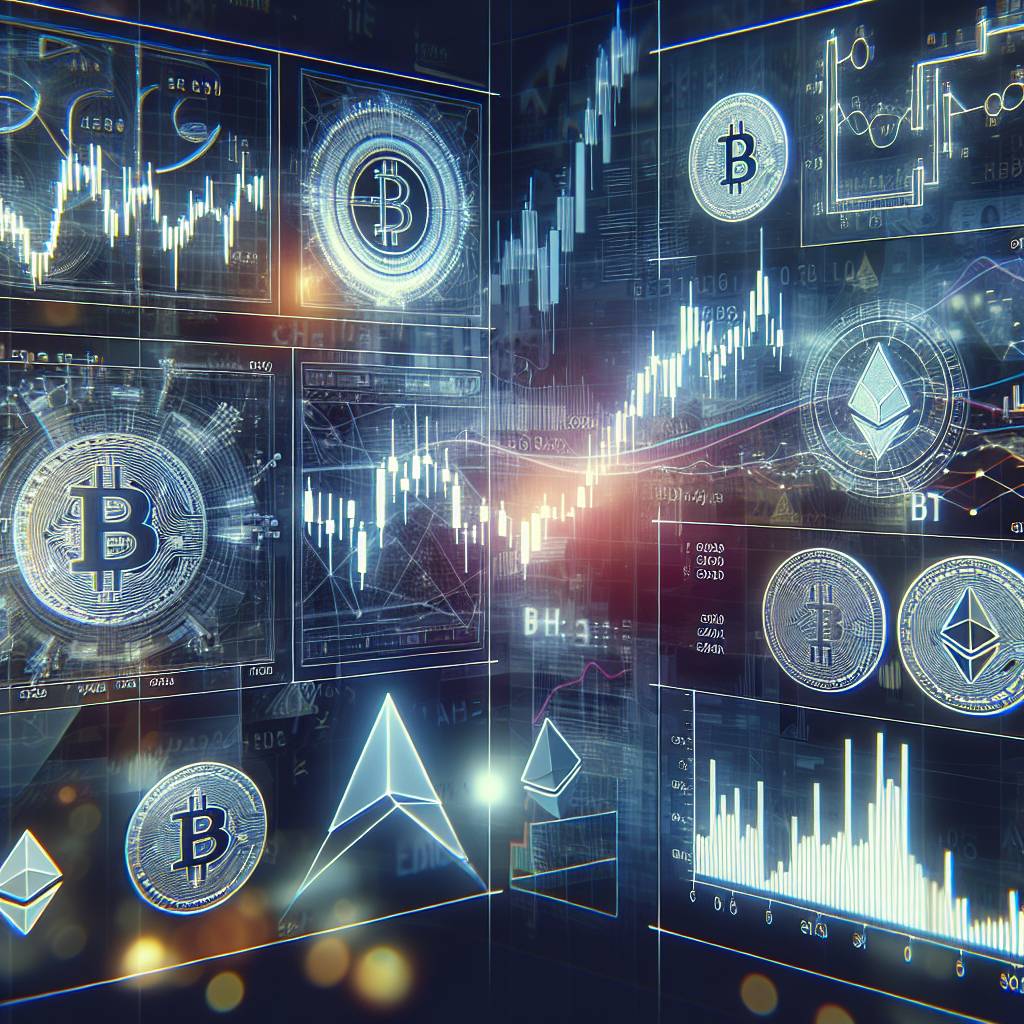 What are the different types of moving averages used in analyzing cryptocurrency charts?