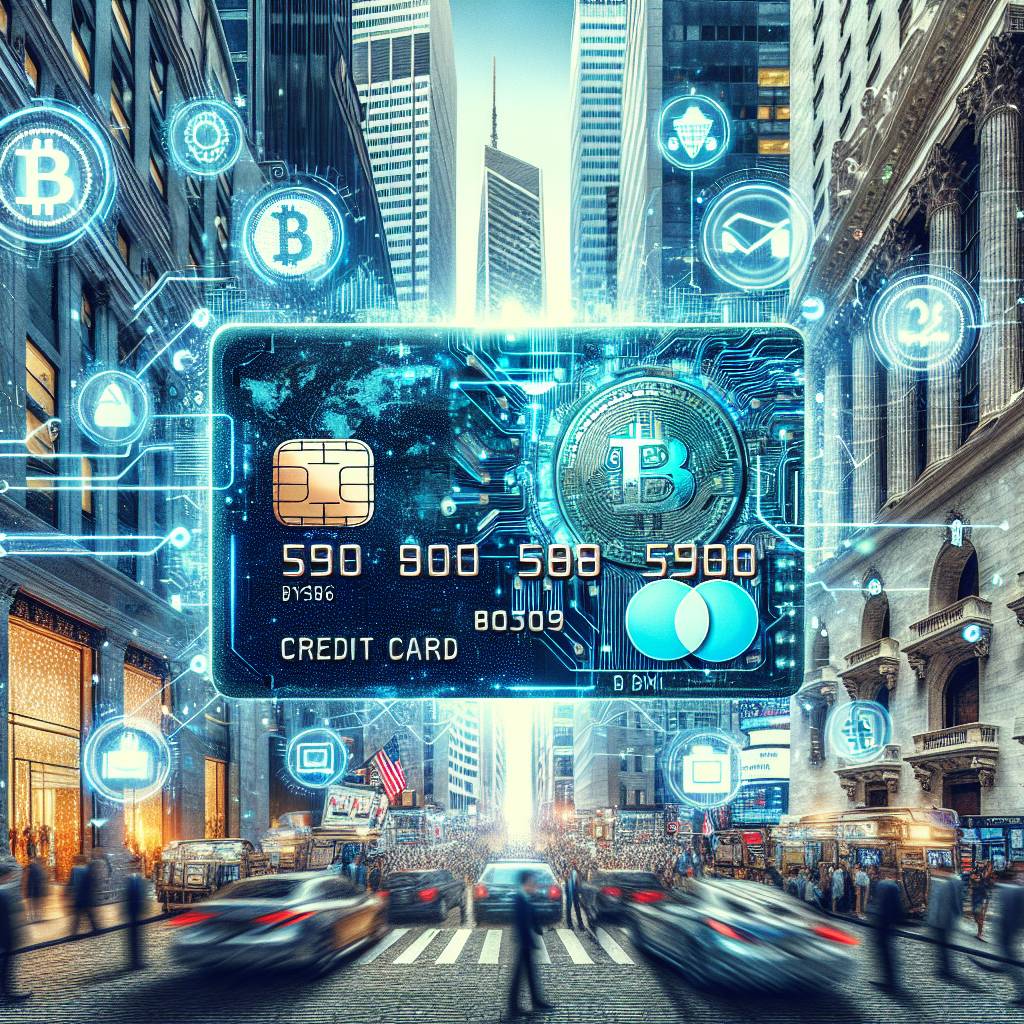 Are there any fees or restrictions when using a credit card to invest in bitcoin?