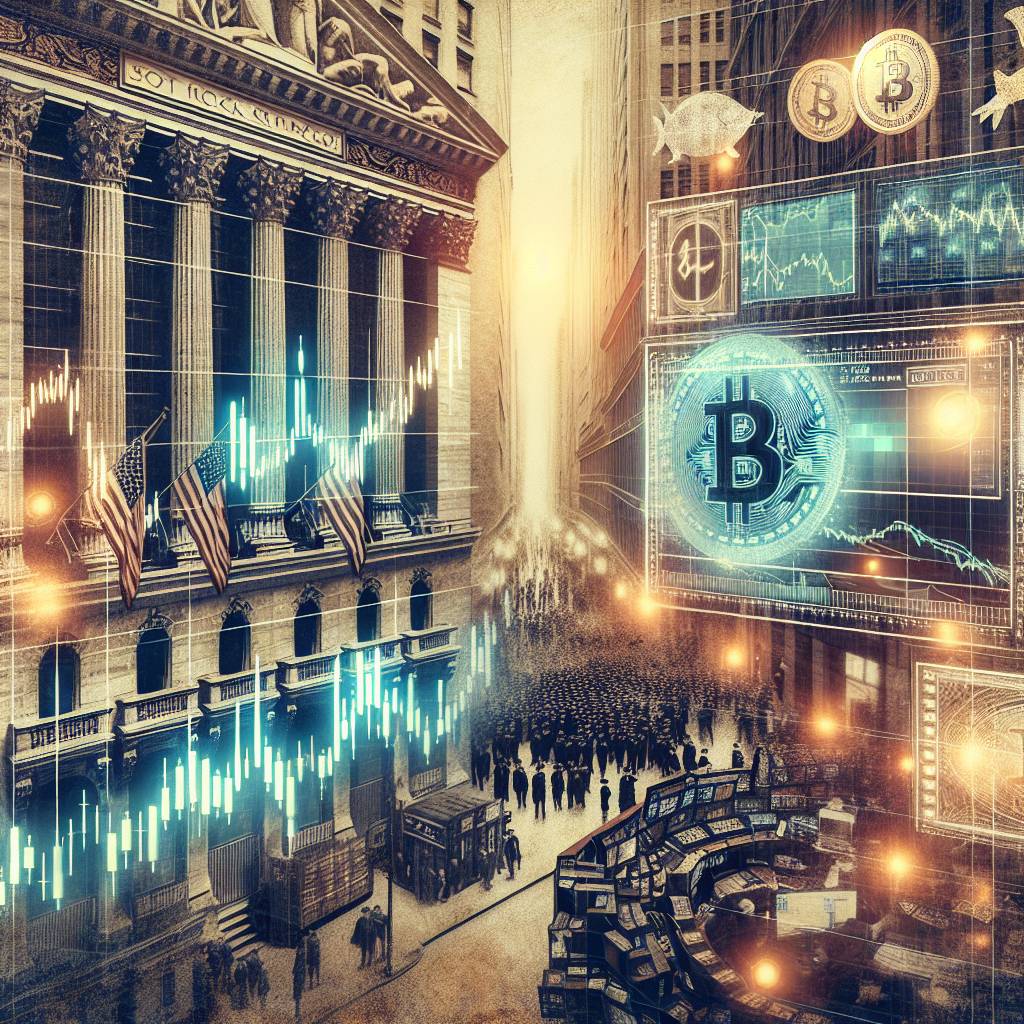 How did the stock market crash of October 19, 1929, affect the cryptocurrency industry?