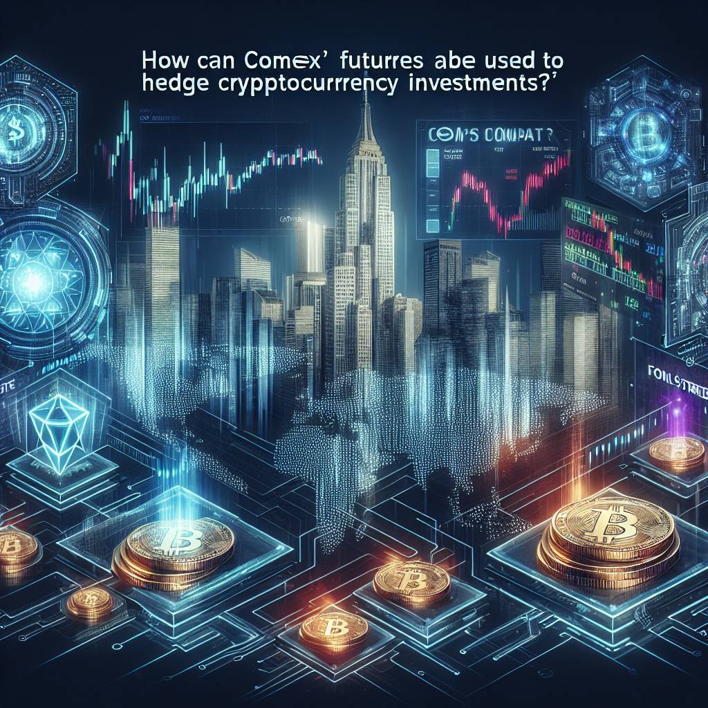 How can comex futures be used to hedge cryptocurrency investments?