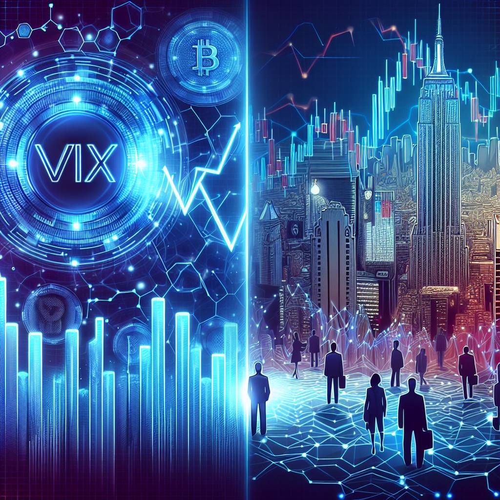 How does the indicateur vix affect digital currency prices?