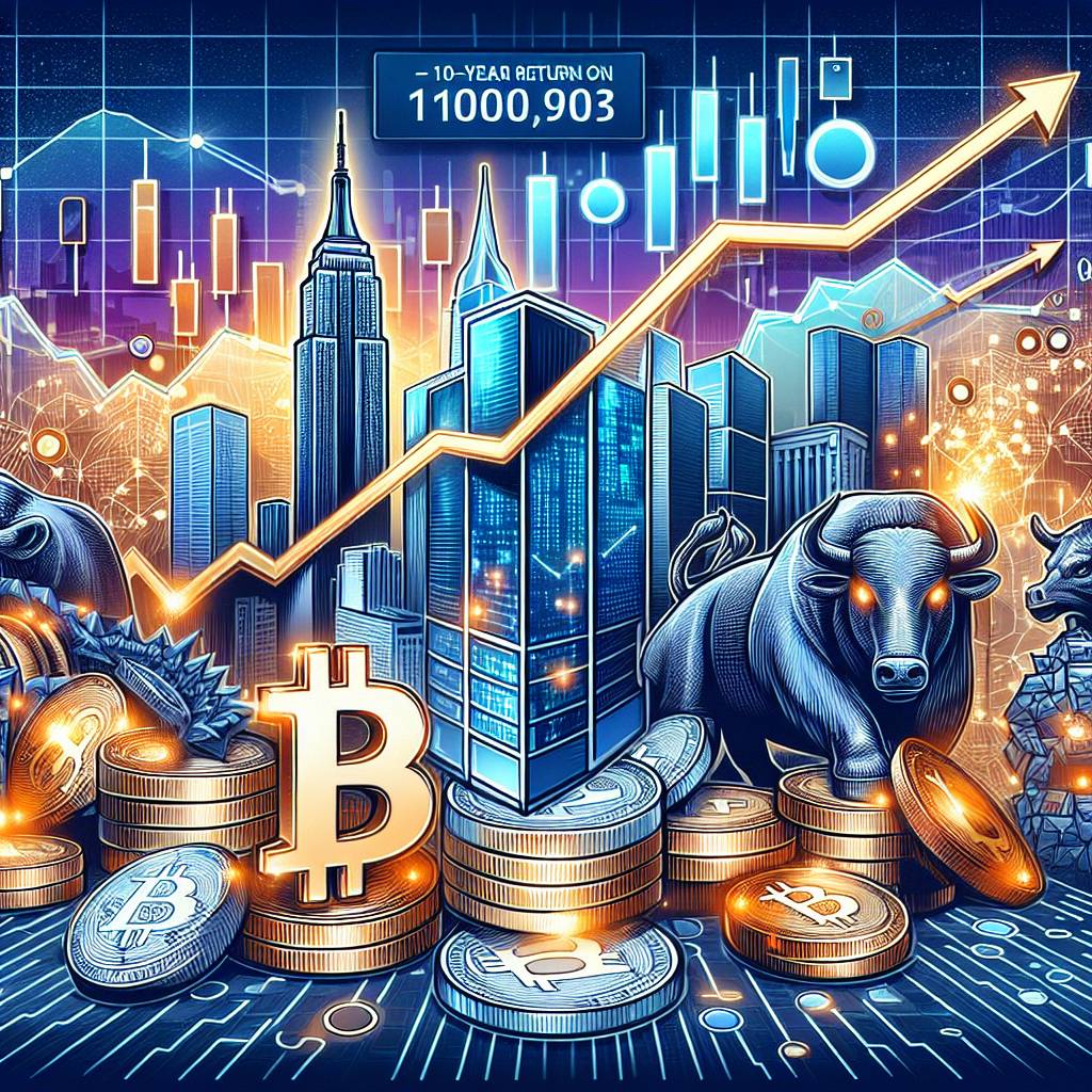 What is the 10-year return of the Russell 2000 in the cryptocurrency market?