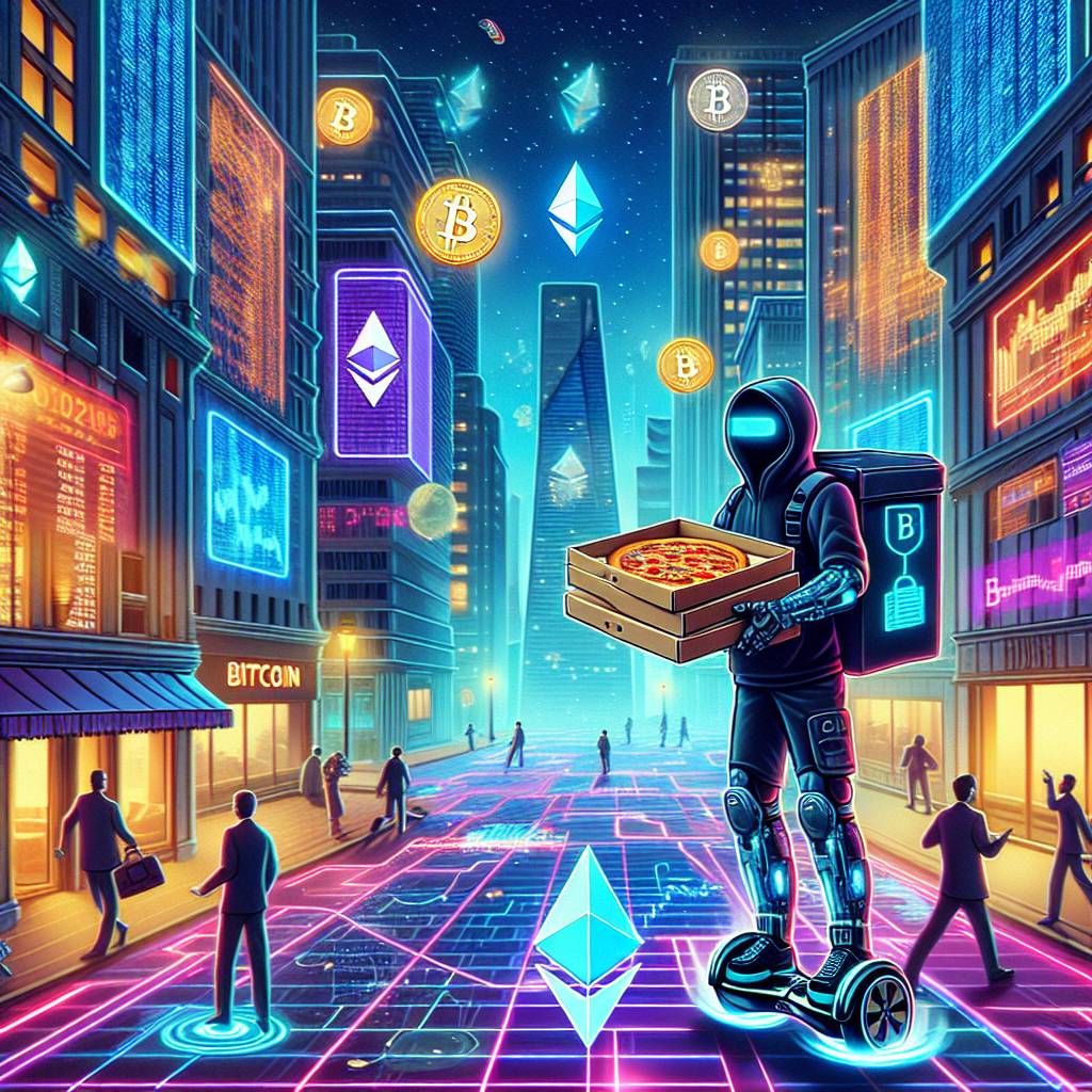 Are there any food delivery services that allow you to pay with digital currencies?