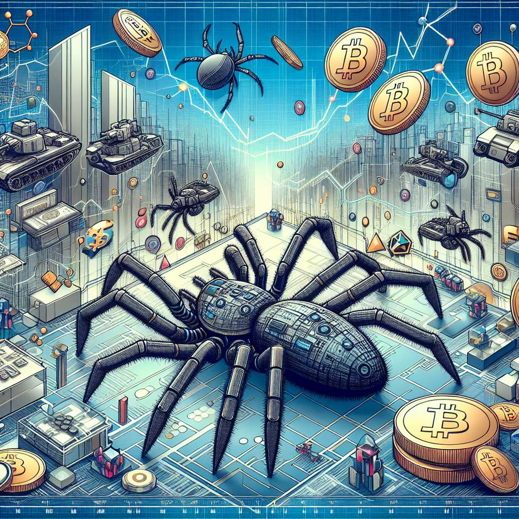 How can spider tanks be used in the world of digital currencies?