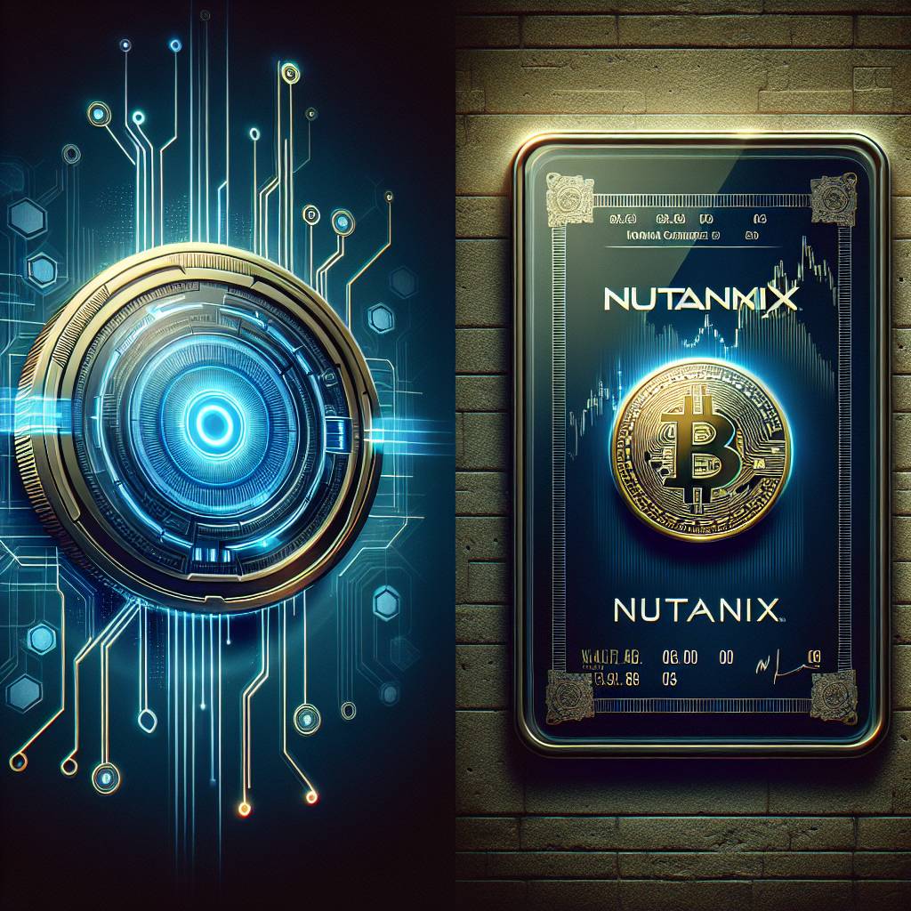 What are the advantages of buying cryptocurrency over Nutanix stock?